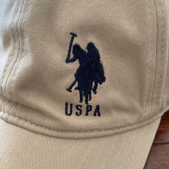 USPA US Polo Assn Khaki Cap - Picture 2 of 9